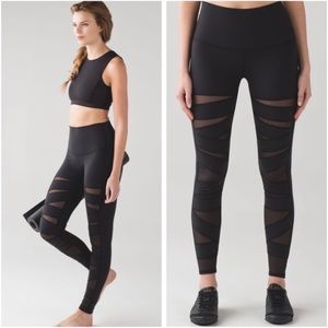 Lululemon high time pants mesh